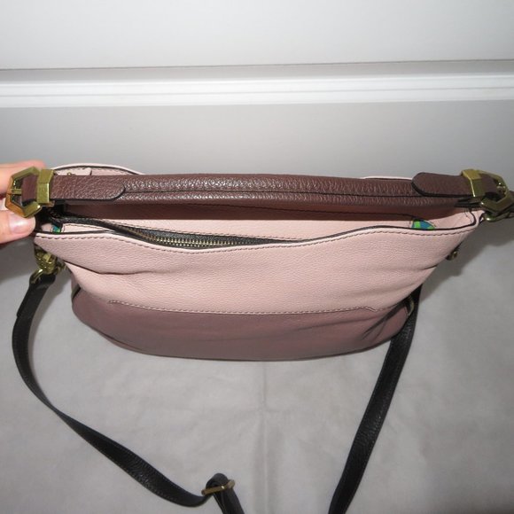 OrYANY Shoulder Ellie Leather Colorblock Hobo Bag - Picture 10 of 14